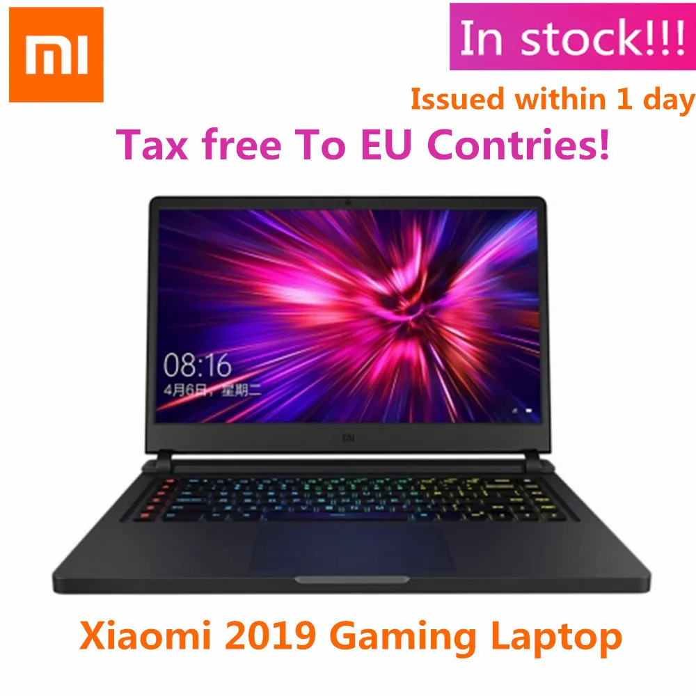 Игровой ноутбук Xiaomi Mi 15 6 дюймовый процессор Intel Core i7 8750 шестиядерный 4 1 ГГц GTX 1060 16