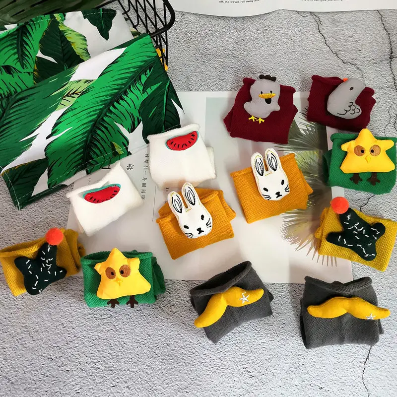

CHILDREN'S Socks Stereo Cartoon Short Socks 2019 Spring And Summer Origional Crimping Relent Fashion Children's Socks Thin Fishn