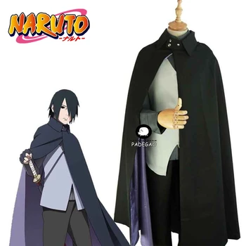 

Anime Boruto Naruto The Movie Uchiha Sasuke Cosplay Costumes Halloween Party Uniform Suit Complete Full Set Free shipping