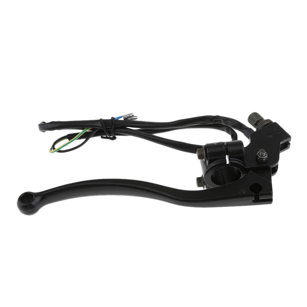 Motorcycle Handlebar Left Hand Control Reservoir Brake Clutch Lever 7.28''