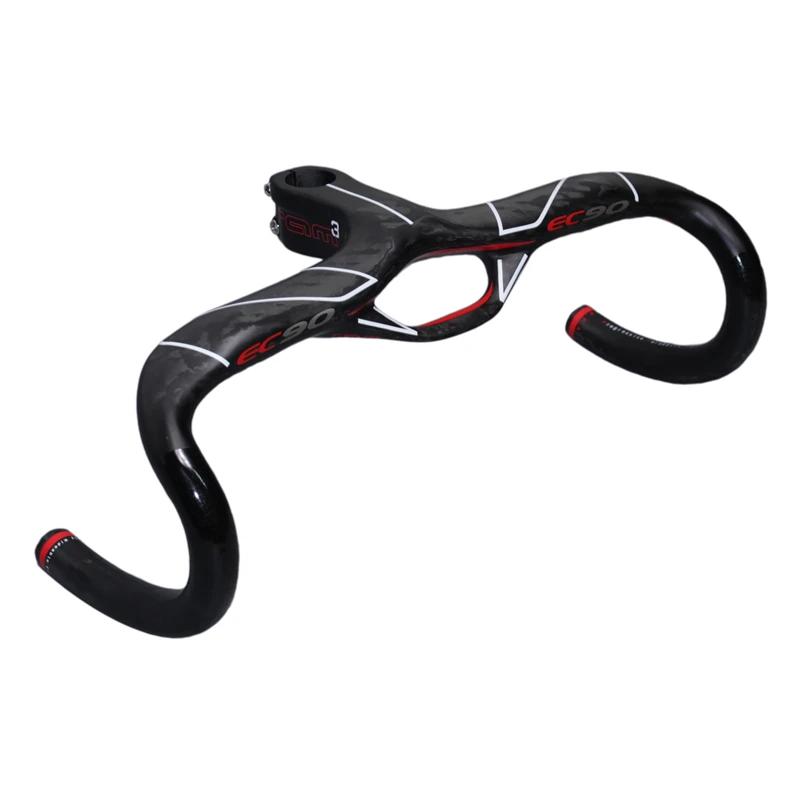 

EC90 Bicycle Handlebar Integrated Carbon Fiber Road Bike Handlebar Carbon Fihandlebar Mountain Bike Handlebar Handlebar Tape