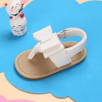 2023 New Big Bow 0-18 Month Baby Princess Shoes Sandal Breathable And Comforter Walking Shoes 3