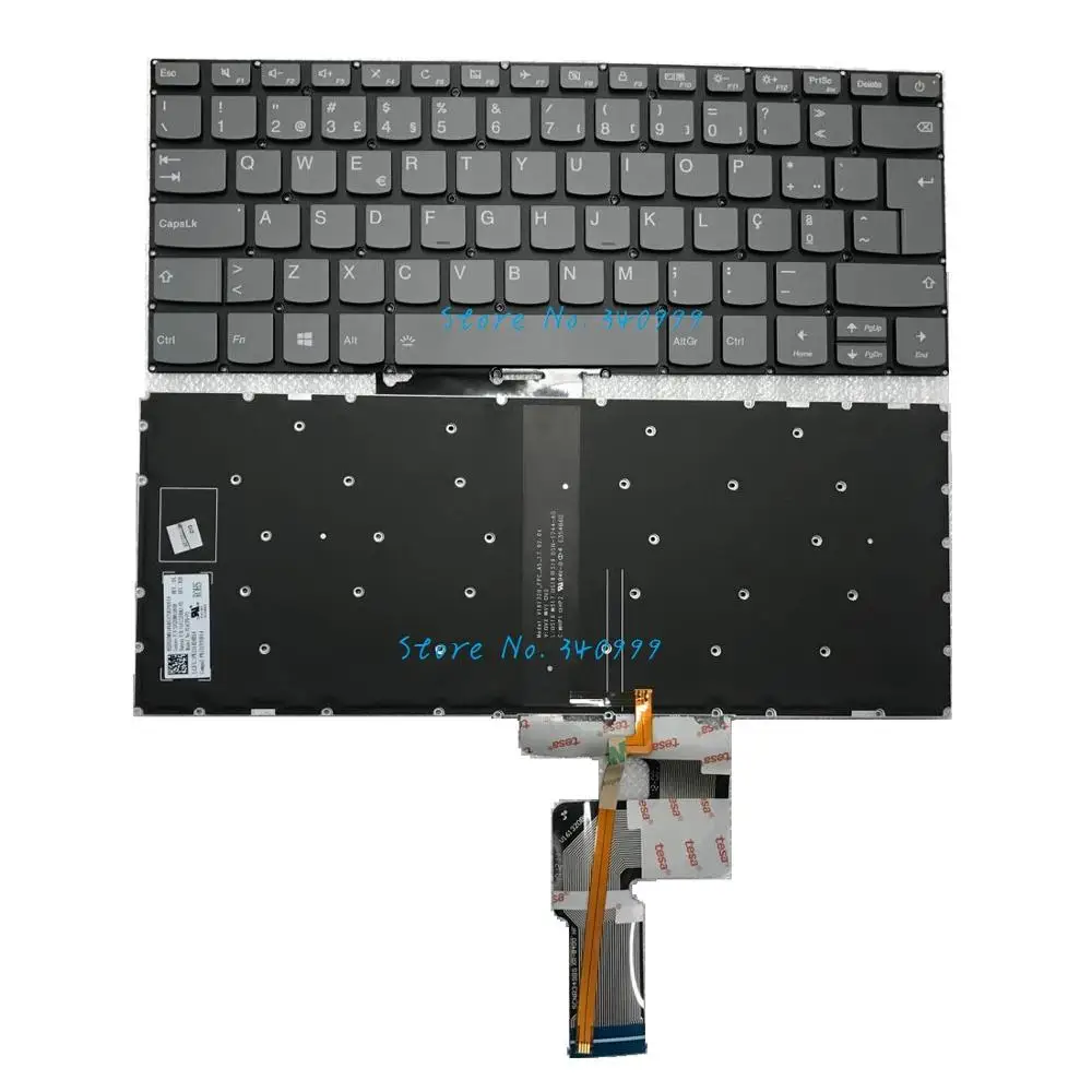 Teclado para Lenovo 32014 Portugal 320-14isk 320-14ikb 320s-14ikb 320-14ast 320-14iap 320-14ibk com Backlit