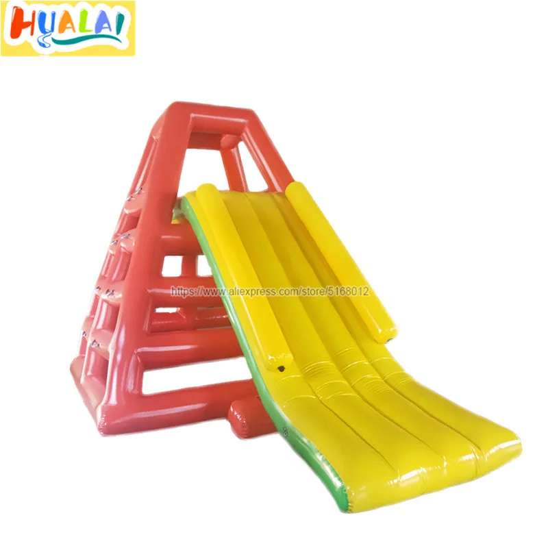 

outdoor giant inflatable water slides water park water toys for the lake swimming pool for children PVC0.9mm free shipping