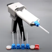 50 мл 1:1 2:1 Дозирующий пистолет эпоксидный клеевой пистолет дозатор+ 50 мл 1:1 клей AB клеевые картриджи+ 5 шт. 1:1 AB Клей смешивающий сопло