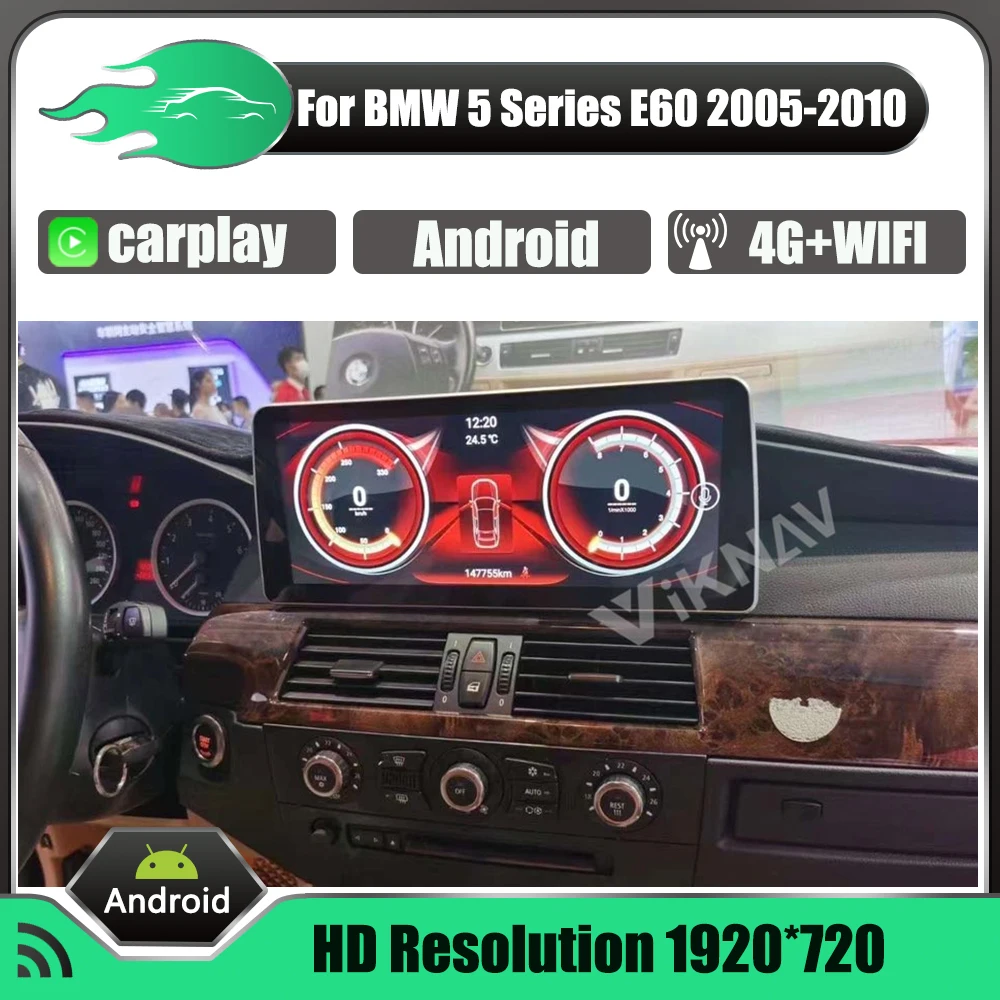 

Android DVD мультимедийный плеер для BMW 5 серии E60 2005 2006 2007-2010 автомобильное стерео радио с экраном GPS-навигация головное устройство