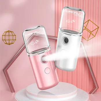 

Mini Nano Sprayer USB Cooling Mist Mini Face Humidifier Hydrating Anti-aging Wrinkle Beauty Exquisite Skin Facial Mist Sprayer