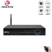 Синяя панель Hi3521A 16 каналов 1080N H.265+ 16CH/8CH 6 в 1 Wifi Гибридный коаксиальный XVI NVR CVI TVi AHD CCTV DVR