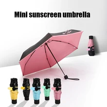 Портативный зонтик, зонт от солнца Зонт для путешествий для дома гостиная складной ручной модная куртка с надписью «Mini подарки на открытом воздухе многоцветный