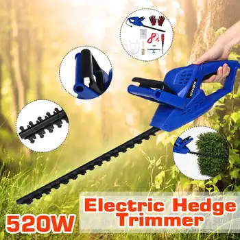 

520W Garden Electric Hedge Trimmer Pruning Saw Weeding Hedge Trimmer Power Shear Household Mower Tools With 10m Power Cord