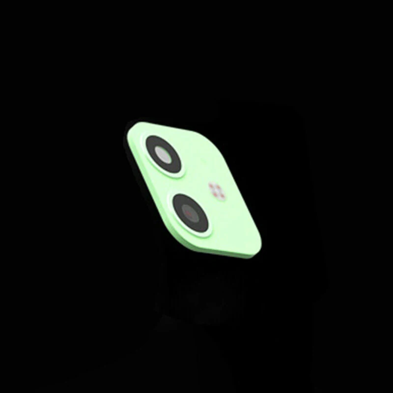 Mint green Для Iphone Apple X Xs Max Xr секундная Замена для Iphone11 Pro Max наклейка на рассеиватель Модифицированная Крышка для камеры Мягкий чехол из титанового сплава - Цвет: Mint green