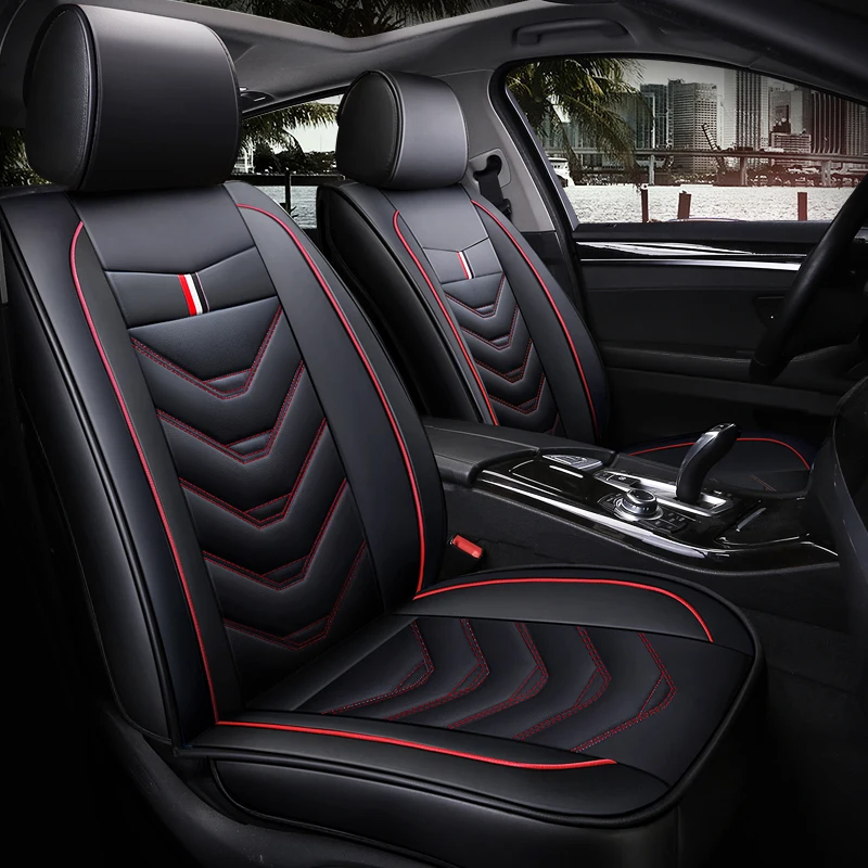 Спортивный кожаный чехол на сиденье автомобиля для peugeot 308 sw 206 307 407 207 208 406 301 2008 3008