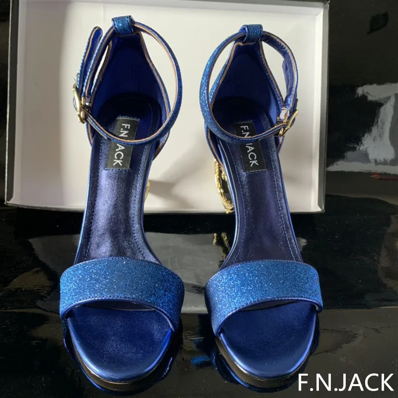 F. N. JACK/роскошная женская обувь летние женские босоножки с пряжкой модная на