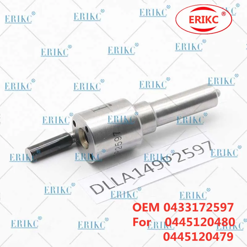 

ERIKC DLLA149P2597 DESEL Nozzle DLLA 149 P2597 OEM 0433172597 Top Quality For Bosch 0445120480/0445120479