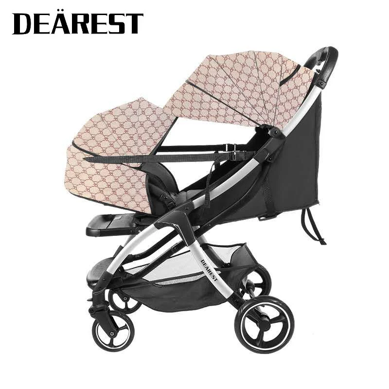 DEAREST baby stroller new big wheel 2 in 1stroller folding portable trolley umberlla mini lightw ei