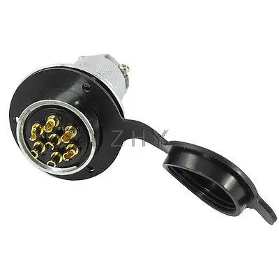 

GX30-7 AC 150V 15A 30mm Dustproof 7Pin Aviation Plug Power Connector Adapter