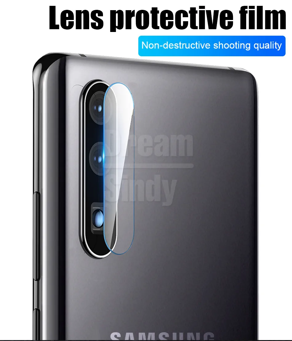 6 шт. защитный чехол из закаленного стекла для камеры samsung Galaxy S10 S8 S9 Plus S10E Note 8 9 10 Pro Защитная пленка для объектива