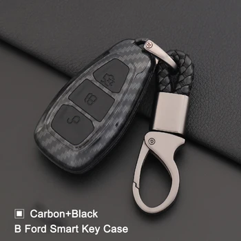 

Intelligent Remote Car Key Case Shell For Ford Fiesta Mondeo Ecosport Kuga Focus ST C-Max B-Max Focus 3 MK3 MK4 escape key pad