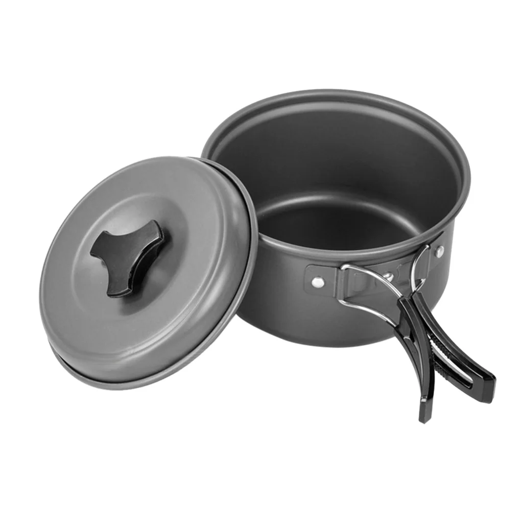 

Lightweight Outdoor Camping Cooking Pot Quality Rice Cooker Hiking Picnic Cookware