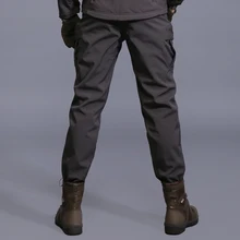 Мужские военные походные брюки водонепроницаемые альпинистские лыжные велосипедные спортивные брюки на молнии камуфляжная спортивная одежда