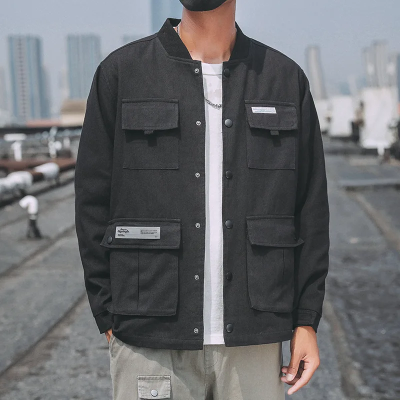 

Northern Boundary Men'S Wear Shu 2019 Autumn And Winter New Style Japanese-style Large Size Labeling Coat Men's