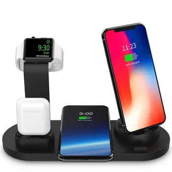 

3 in 1 QI Wireless Charging Dock for Apple Watch/Airpods Multiple Devices Fast Charging Dock Station for Phone X/XS/XR/Xs 11 Max