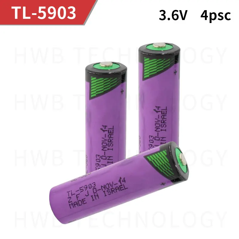 4 шт./лот Новое высокое качество тадиран TL-5903 3,6 V 2400mAh литиевая батарея plc