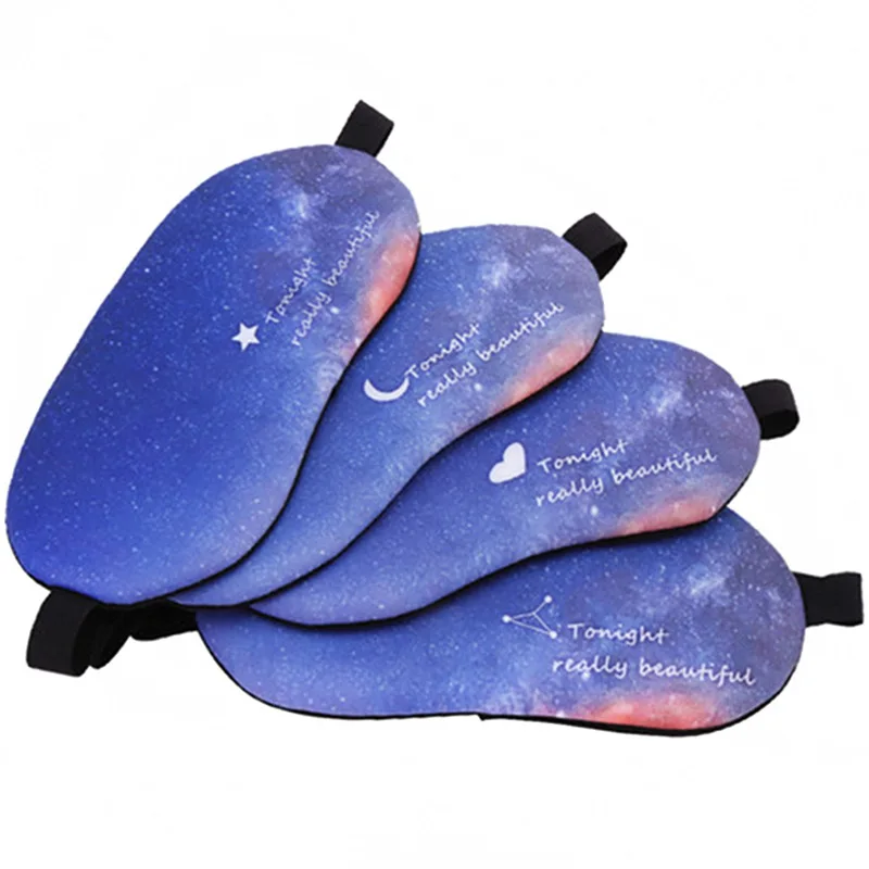 

Mulberry Silk Eye Mask Shade Eye Protection Bag Strap Embroidered Double-Sided Silk Eye Mask Warm Sleep