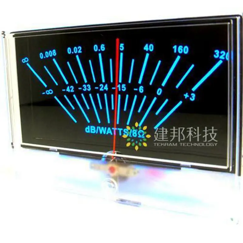 

P-134 VU Panel Meter DB Level Header Audio Amplifier w Backlight