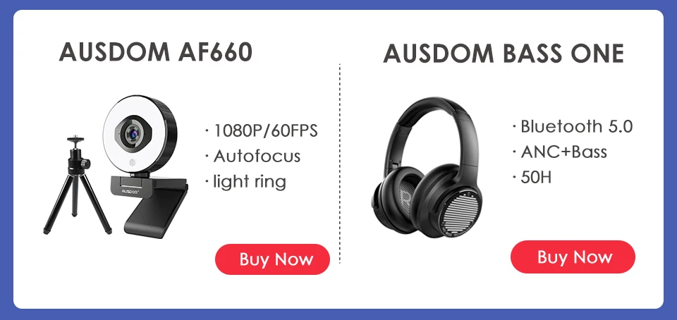 HD 1080P Webcam, PAPALOOK AF925 Autofocus Web Camera With Microphone 5-layer Glass Len, USB Plug Webcam For Computer Mac Laptop