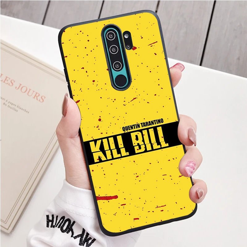 xiaomi leather case handle Kill Bill Silicone Ốp Lưng Điện Thoại Redmi Note 9 8 7 Pro S 8T 7A Bao xiaomi leather case color Cases For Xiaomi