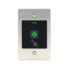 Wbudowane znaczniki kart dostępu RFID czytnik linii papilarnych 125KHz karta EM urządzenie kontroli dostępu lP66 wodoodporny czytnik metalu 1000 użytkownika