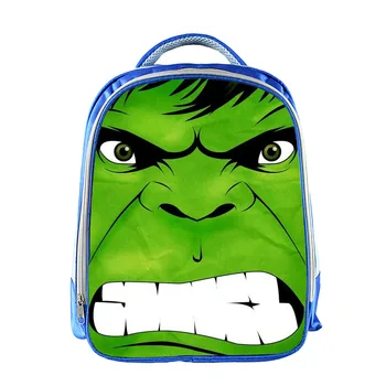 

13 Inch Superhero Hulk Backpack Children Backpacks Boys Girls SchoolBag For Kindergarten Daily Backpack Kids BookBag