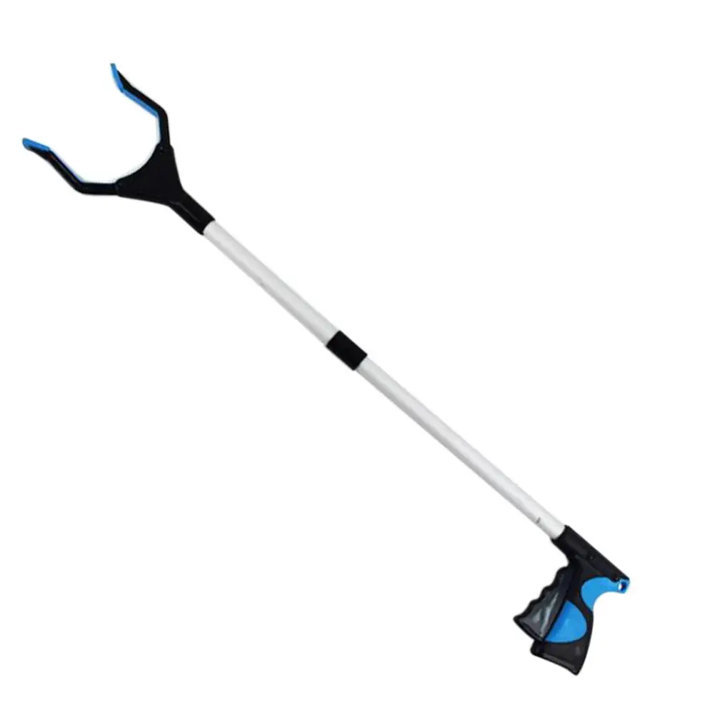 Pince Ramasse Dechets Pince Ramassage Déchets FamilyMall - Bras Long 83cm Pliable - Alliage Aluminium Léger - Pour Nettoyage Extérieur Pince Légère Alliage Aluminium