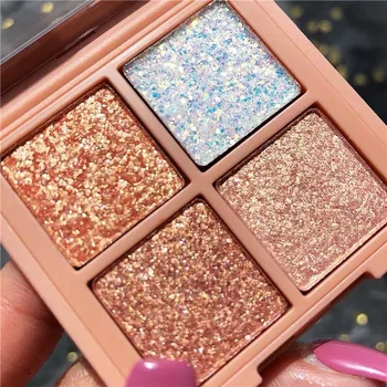 

Hot style 3 c with four color eye shadow ins 3 c 4 toner super fire drill gold drill plate