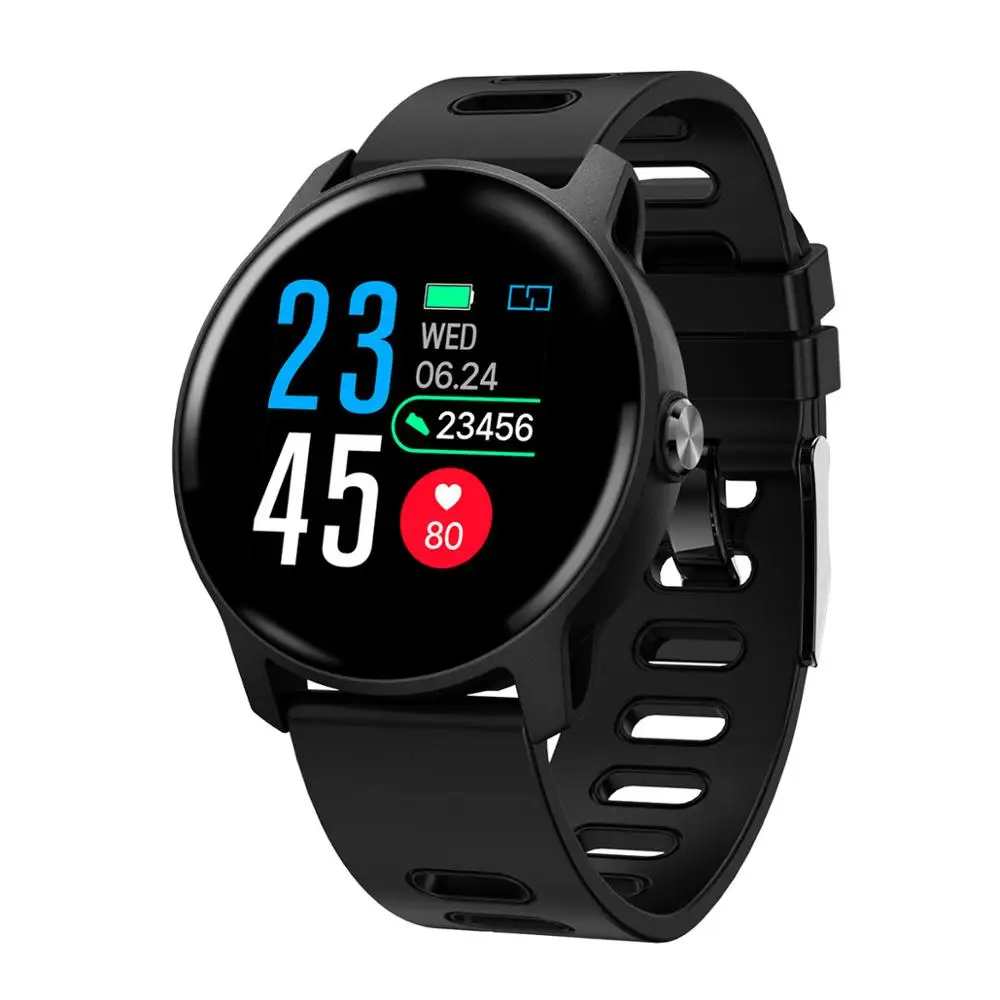 

696 S08 Smart Watch IP68 Waterproof Heart Rate monitor Fitness Tracker Smartwatch Clock for android IOS iPhone PK CF18