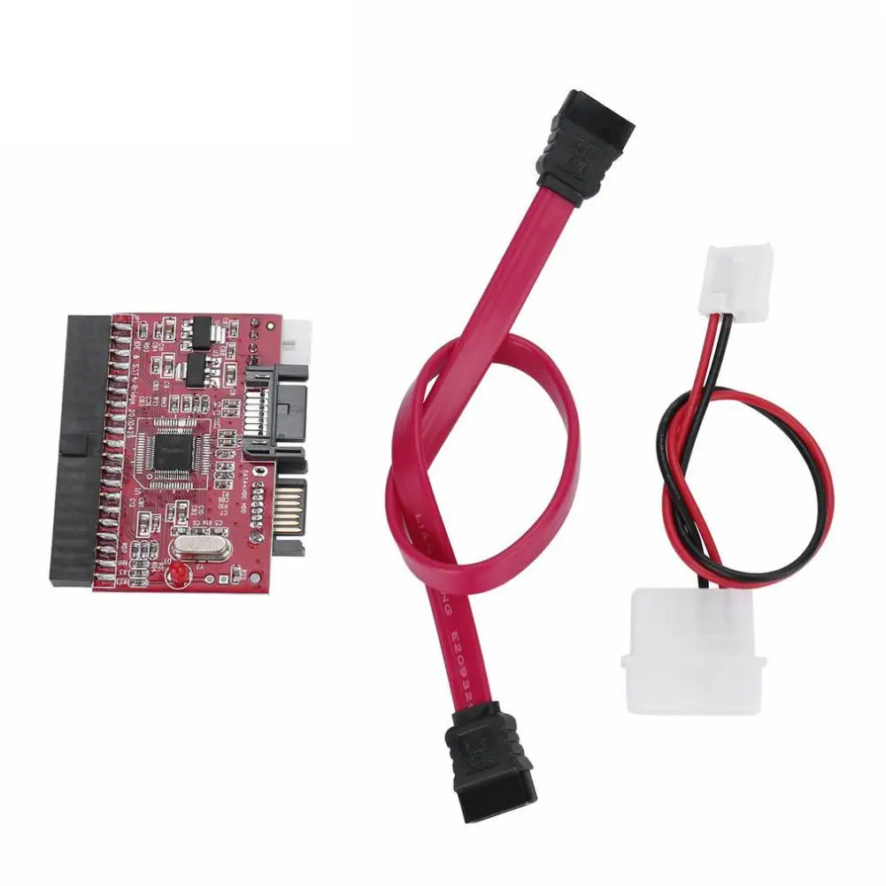 

ACEHE Lightweight Durable IDE HDD To SATA Serial ATA Converter Adapter Hard Disk Driver Support For ATA 133 100 HDD CD Adapter