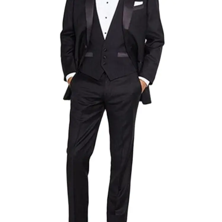 スーパーセール超特価 ニュークラシックメンズスーツsmolking Ternoスリムフィットeasculinoイブニング男性の結婚式新郎タキシード黒 のテーラード結婚式 一 番 安い Medtech Tinderpoint Com
