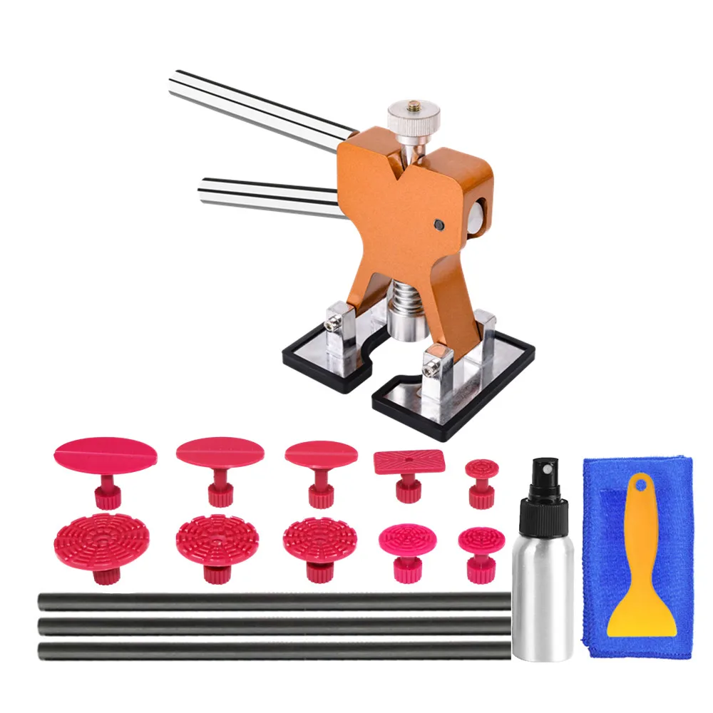 

PDR Tools Dent Repair Tools Set Puller Lifter Glue Tabs Auto Body Repair Tools Dent Removal tools Car repair tools