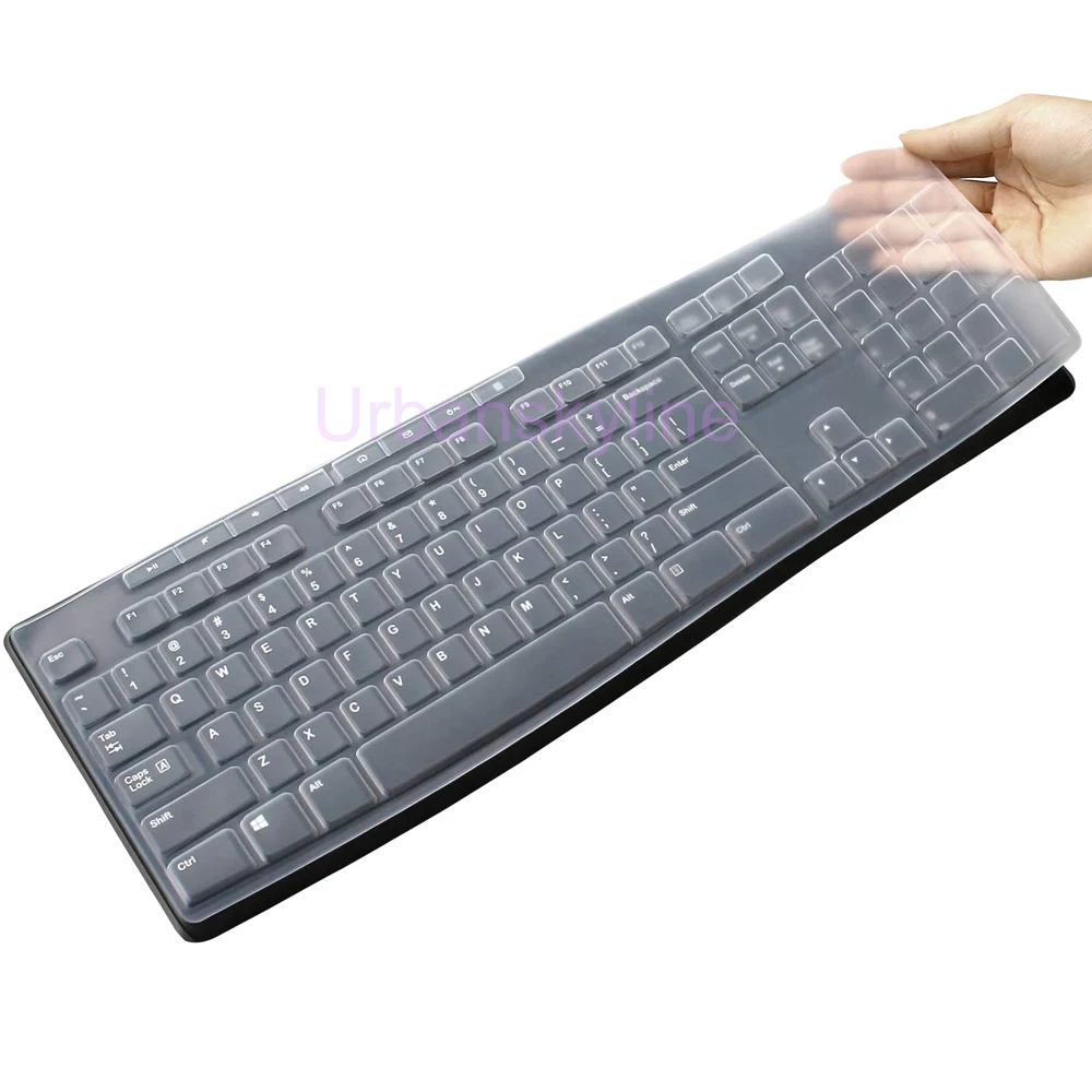 キーボードカバーロジクールk0 K260 K270 Mk0 Mk260 Mk270 Mk275 Mk295有線クリアブラックフィルムのシリコーンtpuケース薄型 Keyboard Covers Aliexpress