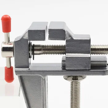 

3.5 Miniature Small Jewelers Hobby Clamp On Table Bench Vise Mini Tool Portable