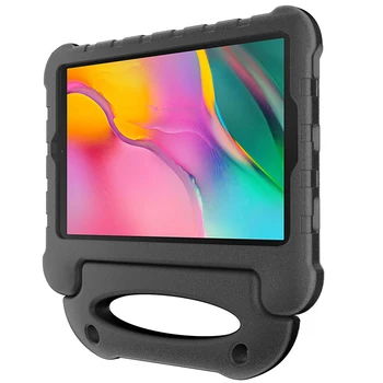 

With Handle Dustproof Tablet Protection Cover Stand Portable Kids Solid Protective Sleeve Kickstand EVA For Samsung Tab A10.1