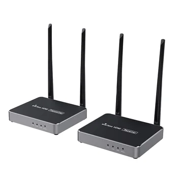 

One pair 656ft 1080P H.264 Digital Wireless HDMI extender one transmitter and one receiver with IR and loop-out