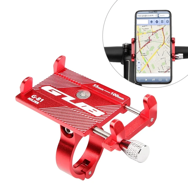 GUB Aluminum Bike Phone Holder Bicycle Phone Mount Fahrrad Handyhalterung Soporte  Movil Bici Cycle Mobile Holder - AliExpress