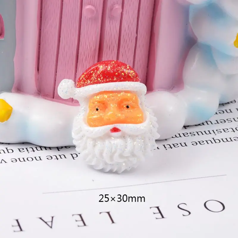 35 шт смешанные полимерные серии Merry Christmas Flatback украшения для вырезок фото Декор DIY ремесло 634E