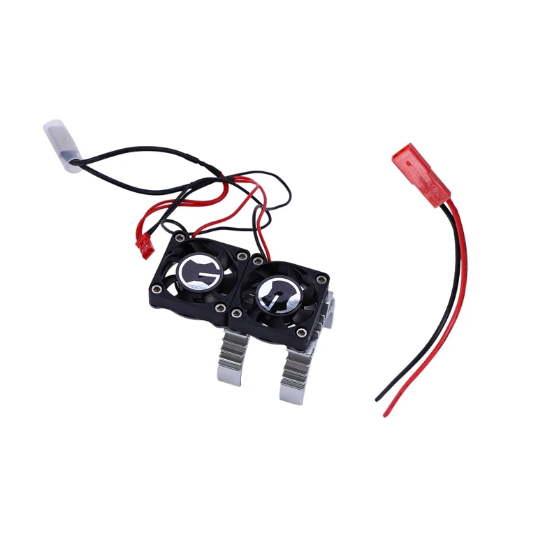 

1/10 Climbing Car Upgrade Part G500 for Trx-4 TRX4 Sensitive Radiator Motor Cooling 2 Fan Climbing Car Cooling Fan