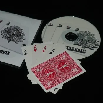 Ace в отверстие(DVD и скрытое приспособление карты)- карты для фокусов