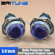 Фары линзы Биксеноновые HID проектор для Hella 5 3R G5 Обновление 3,0 синие линзы аксессуары для модернизации использования D1 D2 D3 D4 ксеноновая лампа