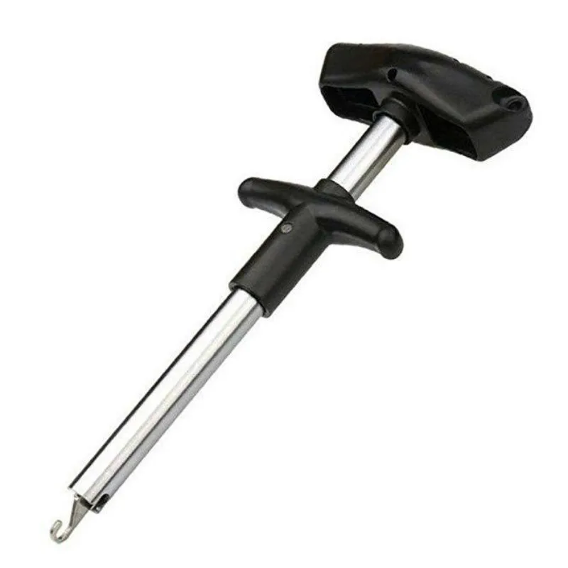 

17cm Portable T-type Hook Remover Aluminum Tube Picker Luya Fishing Gear Take Hook Decoupling Device Fishing Tools