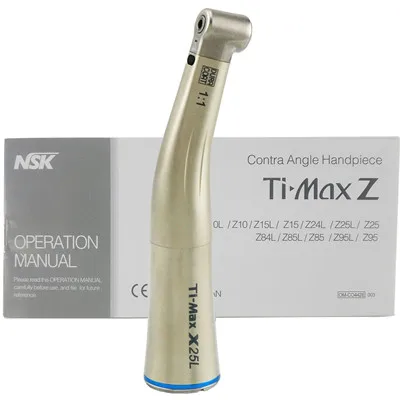 with LED 1pc x dental handpiece 1: 1 fiber optic handpiece against angle red increase for dental micromotor - Цвет: with LED